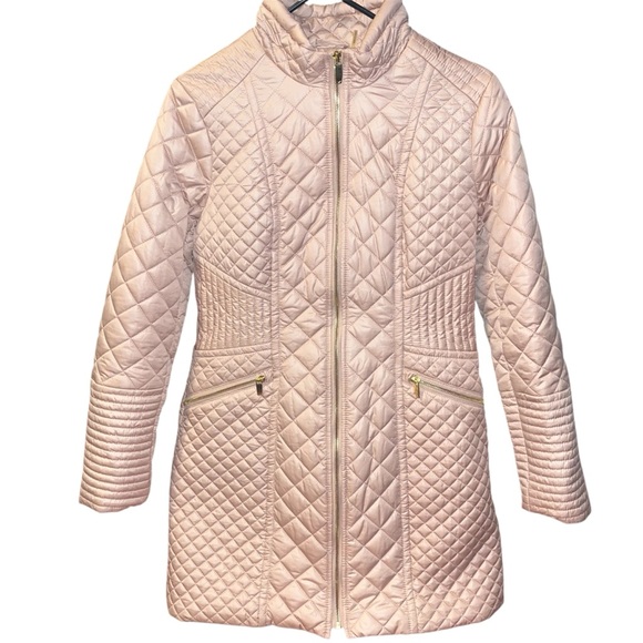 Via Spiga Women's Pink Quilted Jacket - Picture 4 of 9